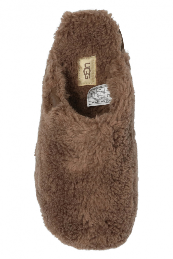(WMNS) UGG Shaine Fluff Lightweight Cozy Flat Plush Slipper Pink Purple  1105316-SHAD